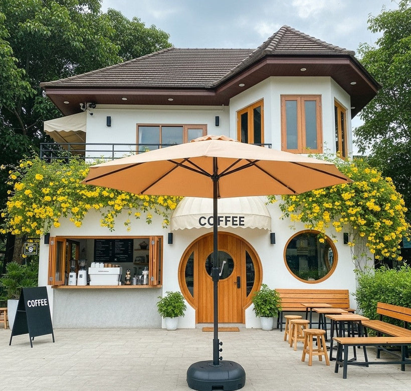 Como Escolher Seu Ombrelone: Guia Solar Garden para um Jardim Sofisticado e Durável