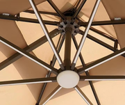 Ombrelone Moonlight LED 3x3m com Base