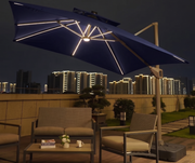 Ombrelone Moonlight LED 2,5x2,5m com Base