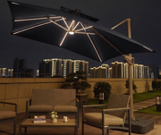 Ombrelone Moonlight LED 2,5x2,5m com Base